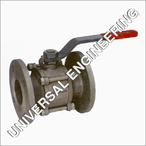 IC 304/316 Three Piece Flanged End Ball Valve