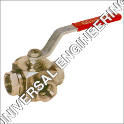 SS Three Way Flanged End
