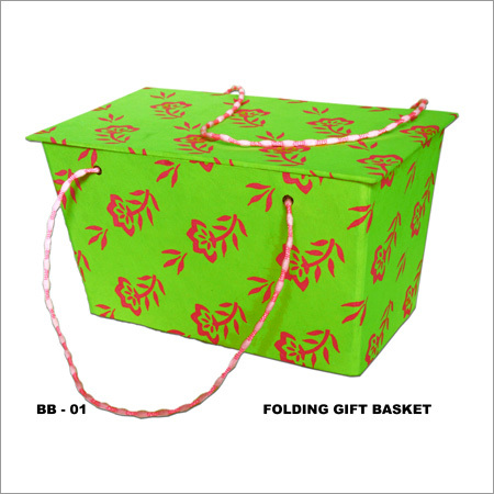 Folding Gift Basket