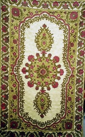 Chain Stitch Woolen Tapestry