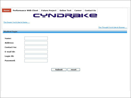 Registration Application Software
