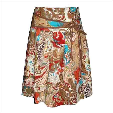 100% Cotton Printed Skirt