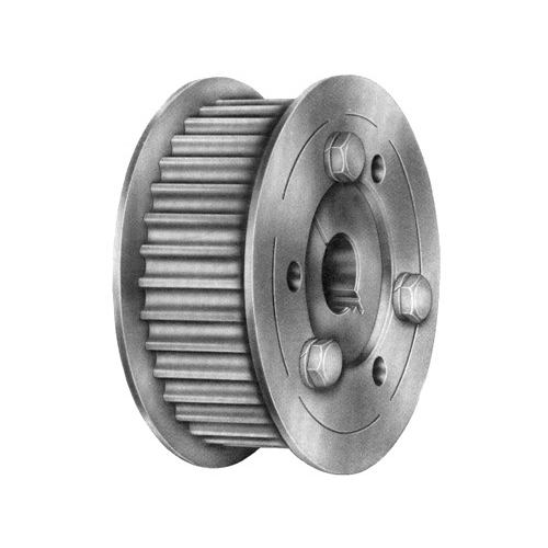 Timing Pulley - Aluminum, 50mm Diameter, 10mm Bore, 20 Teeth, 2mm Pitch | Precise Motion, Durable Design, Reliable Operation, Easy Installation