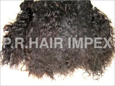 Black Curly Raw Hair