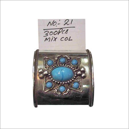 Metal Beaded Cuff