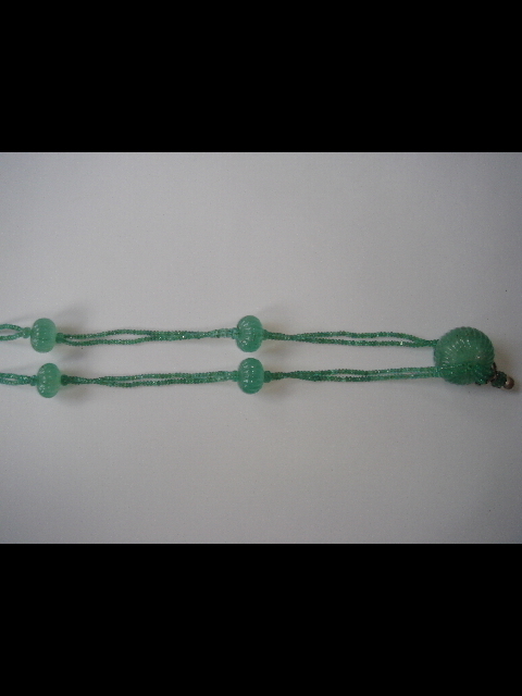 Emerald beads
