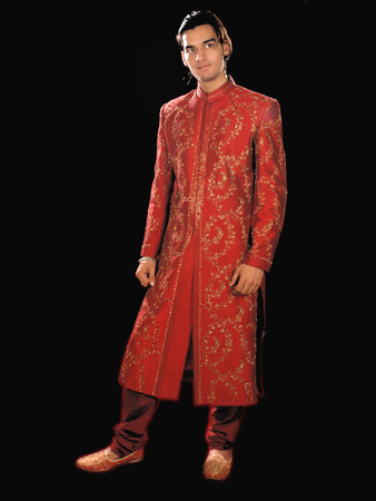 Mens Embroiderd Sherwani