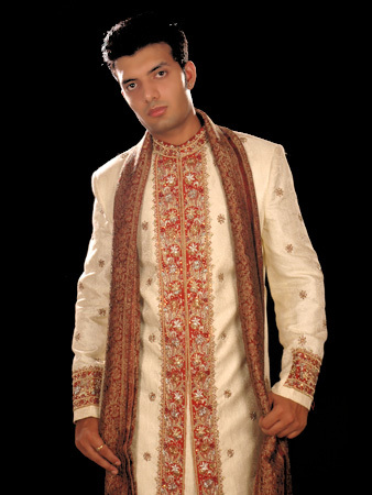Embroidered Party Sherwani