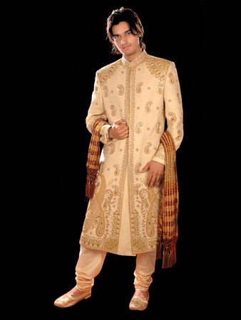 Heavy Embroidered Sherwani