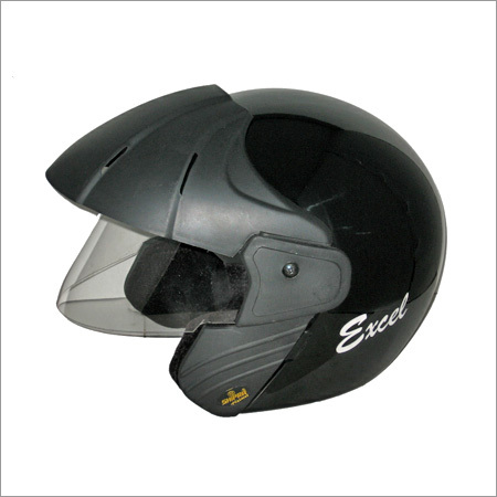 Helmet - ABS Plastic, Size M, Black | DOT Certified, Durable, Impact Resistant, Lightweight, Flip-up Visor, Ideal for Motorcycle Riding and Cycling