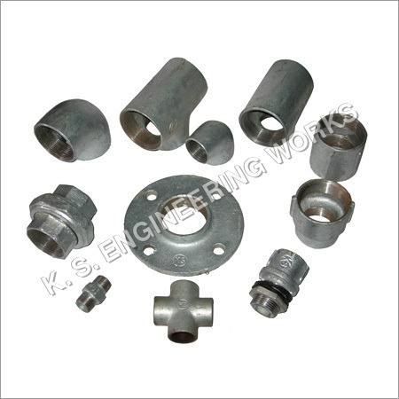 Grey Galvanized Pipe Fittings