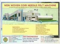 Coir Needle Felt Machine