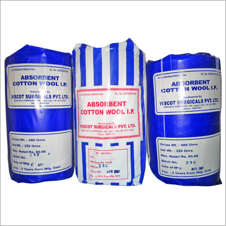 Absorbent Cotton Wool By VISCOT SURGICAL PVT. LTD.