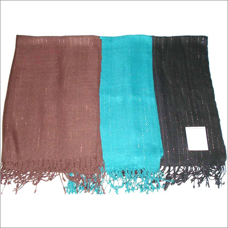 Twill Weave with Striped Stole