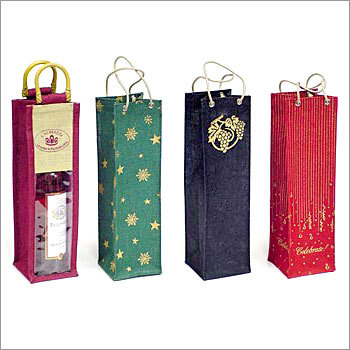 Jute Bottle Bags