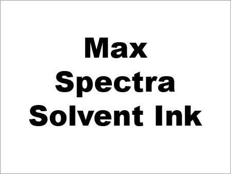 Max Spectra Solvent Ink