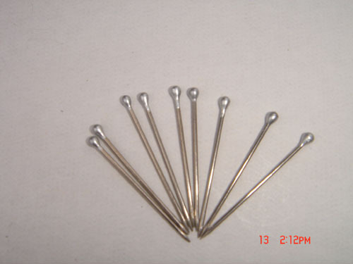 Silver Head Brass Pins