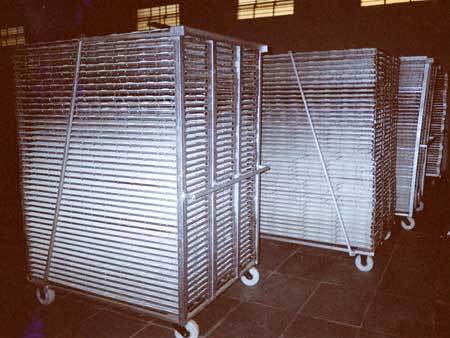 Coil Trays in Trolleys
