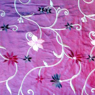 Dupion Silk Embroidery