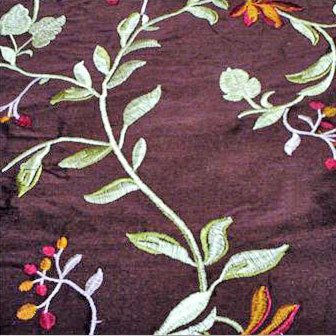 Dupion Silk Embroidery
