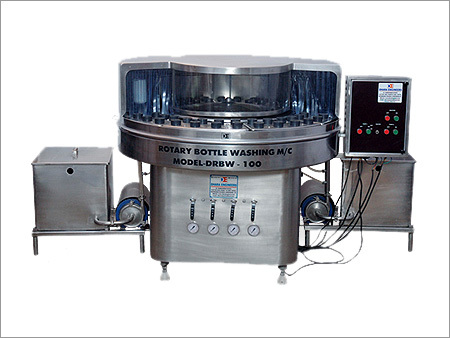 Rotary Bottle Washing Machine Model DRBW 100