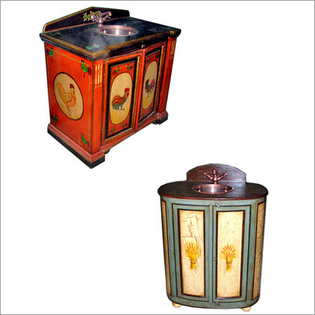 Antique Painted Handcrafted Items