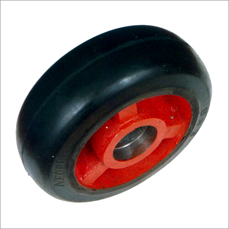 TROLLEY WHEELS (8"x3" Heavy Duty Bored to Bearing Size 6205)