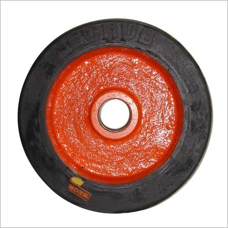 TROLLEY WHEELS (6"x2"x1" HEAVY DUTY BORED TO BUSH SIZE 1 INCHES)