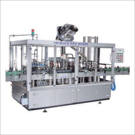 Uniblock Rinser Vacuum Filler With ROPP Sealer