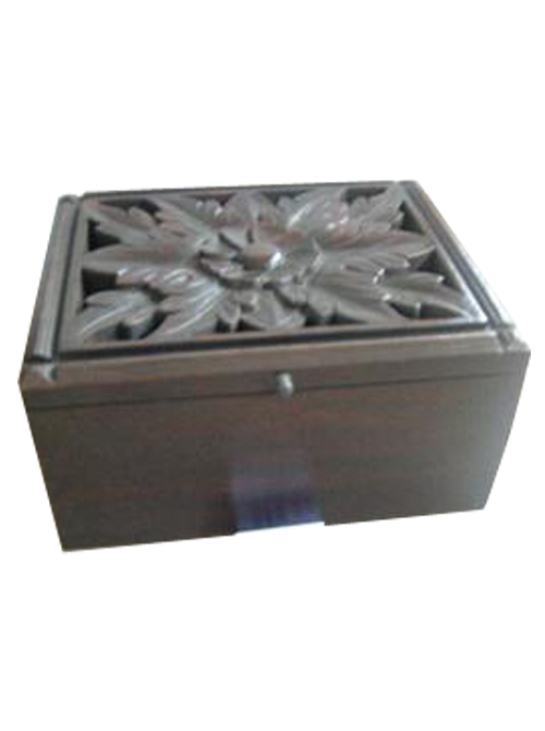 wooden carved box