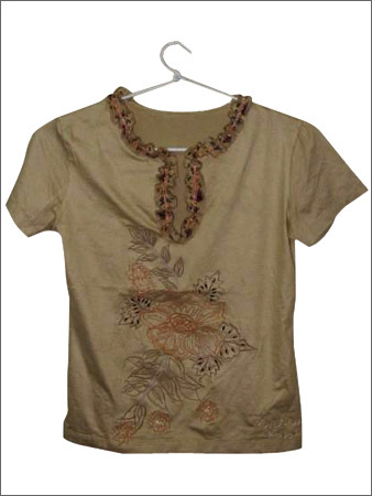 Ladies Short Sleeve Top