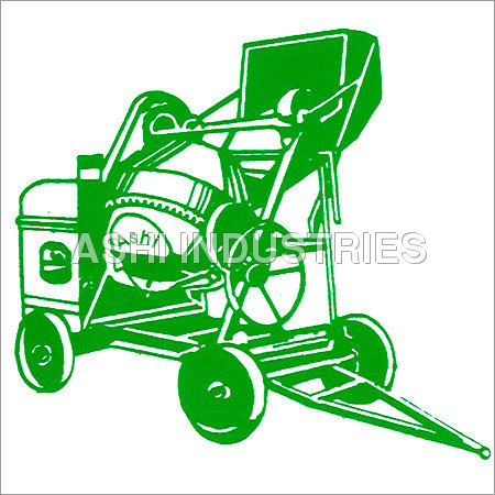 Portable Concrete Mixer Capacity: 300-500 Kg/Hr