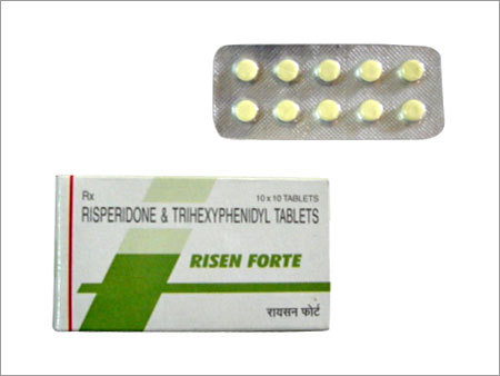 Risperidone & Trihexyphenidyl Tablets By MAY FLOWER INDIA