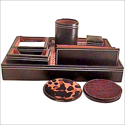 Leather Office Organizers and accessories