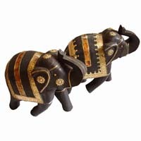 Wooden Decorative elephants