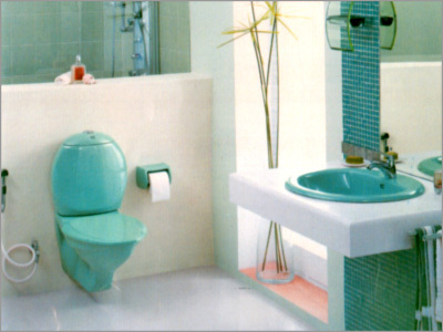 Wall Mounted Closets with Cistern