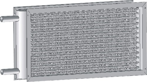 Equipments & Spare Parts for BOPP, BOPET, Blown & Cast Film Lines - Aluminum Alloy Plate Fin Radiators, Water Coolant, Variable Fin Pitch, Efficient Cooling