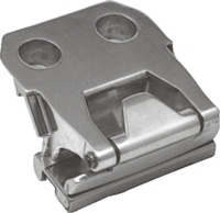 STENTER CLIP WITH ROLLER FEELER