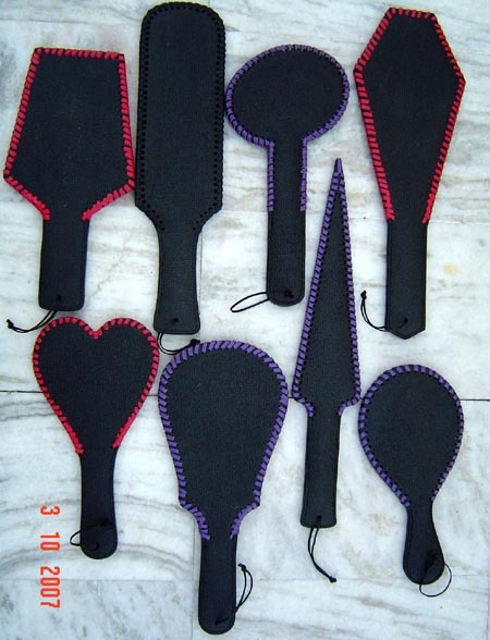 Bondage Leather Paddles
