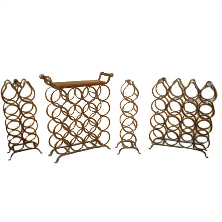 Iron Wine Rack