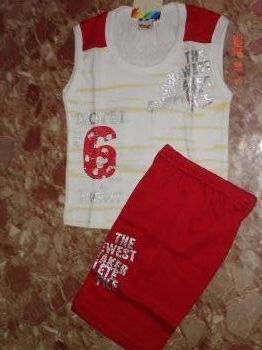 Boys T-shirt With Bermuda