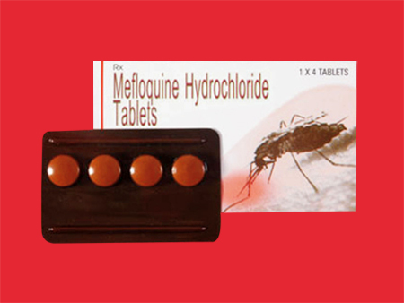 ANTI MALARIAL TABLETS a MEFLOQUINE HYDROCHLORIDE