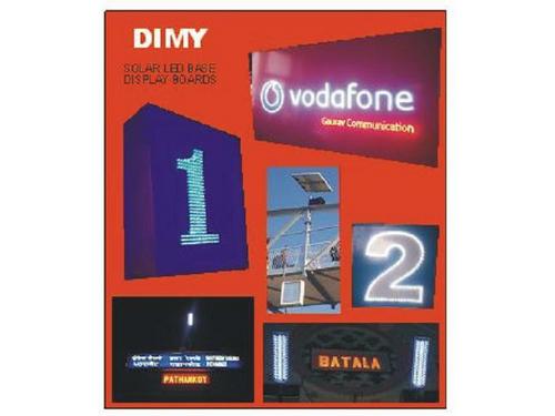 Solar Led Based Display Board