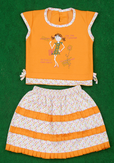 Skirt Top Set