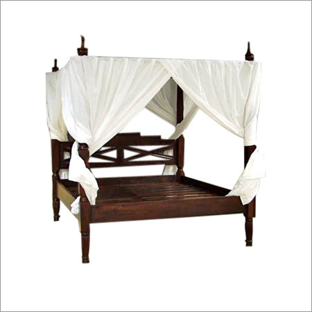 Wooden Handcrafted Bed