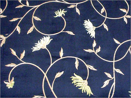 Chinese Dupion Embroidery