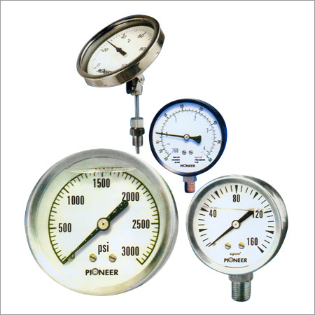 Pressure & Temperature Gauges