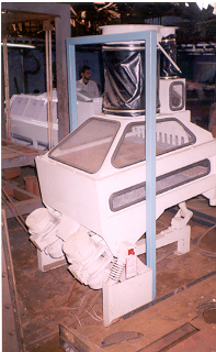 Dry De-stoner with 2 vibro motor