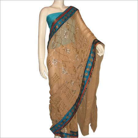 Embroidery Saree