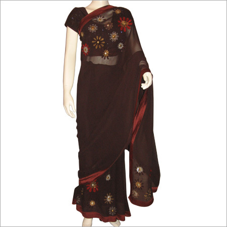 Designer Saree in Black